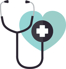 Heartfelt Care with a Stethoscope PNG