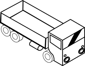 Stylish Delivery Truck for Quick Transport PNG