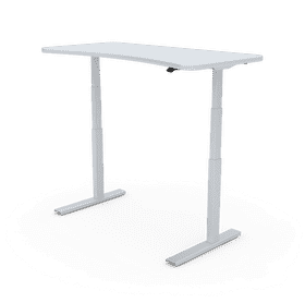 Modern Adjustable Height Office Desk PNG
