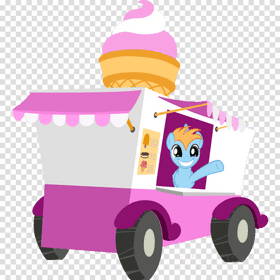 Sunny Smiles Ice Cream Truck Adventure PNG