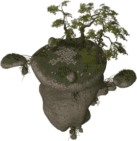 “Serene Kitchen Island Oasis” PNG