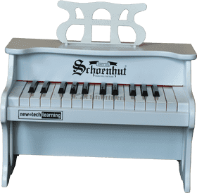 Charming Miniature Piano for Young Learners PNG