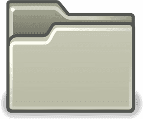 Organizational Folder for Digital Files PNG