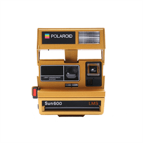 Classic Gold Polaroid Camera Timeless Snapshot Magic PNG