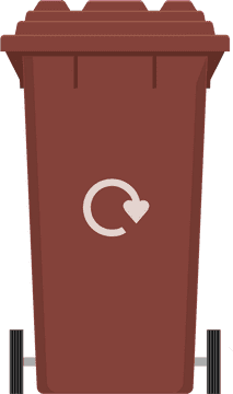 Eco-Friendly Recycling Bin for Sustainable Living PNG