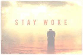 Stay Woke Embracing the Sunrise of Awareness PNG