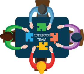 Teamwork in Action The Codeboxr Collaboration PNG