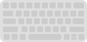 Minimalist Design Elegant Keyboard Layout PNG