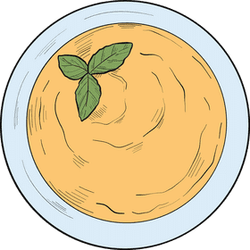 Creative Presentation of Culinary Delights PNG