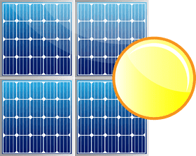 Solar Panel Energy Harvesting System PNG