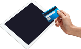 Tablet Payment Seamless Transactions Made Easy PNG