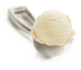 Classic Creamy Vanilla Ice Cream Delight PNG
