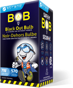 Light Bulb The Smart Black Out Solution PNG