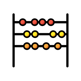 Colorful Abacus for Fun Learning PNG