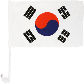 South Korea Party Flag Design PNG