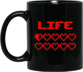 Life Fueled by Coffee Beans PNG