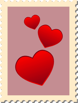 Passport Stamp of Love and Adventure PNG