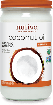 Nutiva Refined Organic Coconut Oil PNG