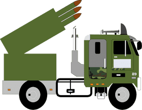 Mission-Ready Food Truck Serving Flavor on the Go PNG