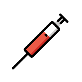 Vibrant Syringe for Health and Healing PNG