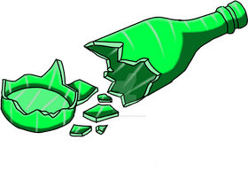 Scattered Dreams The Tale of Broken Glass PNG