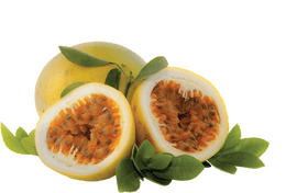 Tropical Fruit Delight Refreshing Passion Fruit Slice PNG