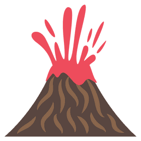 Vibrant Lava Eruption of the Volcano PNG