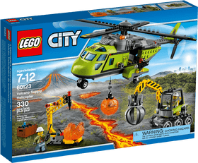 Volcano Rescue Helicopter Adventure Set PNG