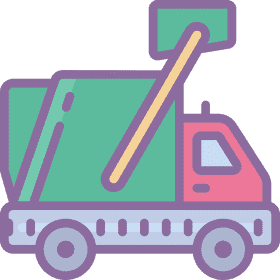 Colorful Delight Food Truck Adventure PNG