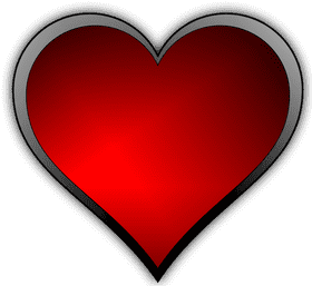 Heart of Passion and Love PNG