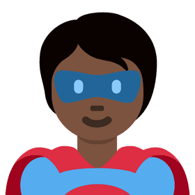 Dynamic Superhero of Justice and Hope PNG