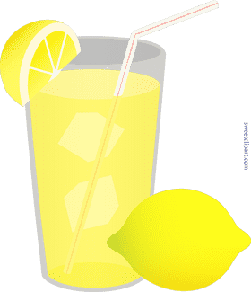 Lemon Tart Refreshing Citrus Drink Delight PNG