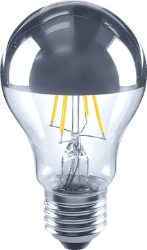Brilliant Glow Modern Light Bulb Design PNG