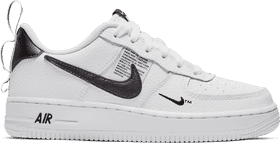 Air Force Style Classic White Sneaker Design PNG