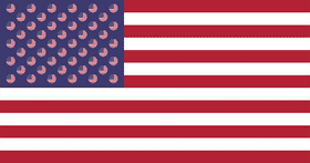 Stars and Stripes The American Flag Representation PNG