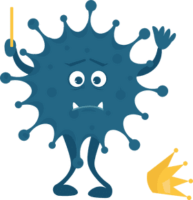 Coronavirus Character The Misunderstood Villain PNG