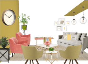 Chic and Cozy Nursery Room Retreat PNG