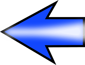 Dynamic Blue Arrow Direction Indicator PNG