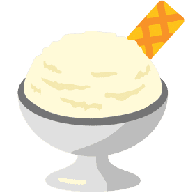 Creamy Delight Ice Cream Treat PNG