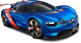 Dynamic Race Car of Tomorrow PNG