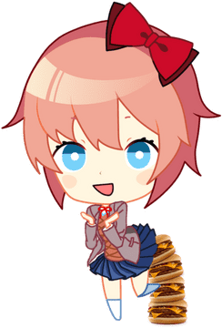 Charming Burger Delight with a Smile PNG