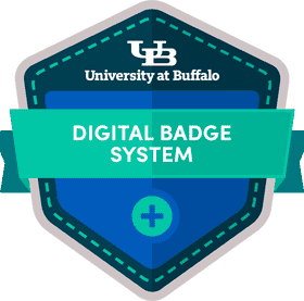 University at Buffalo Digital Name Badge System PNG