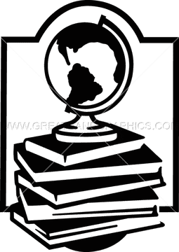 Globe of Knowledge Exploring the World Through Books PNG