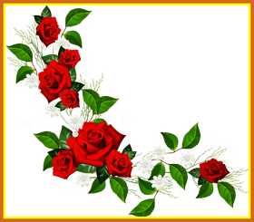 Elegant Floral Arrangement Roses and Blooming Flowers PNG