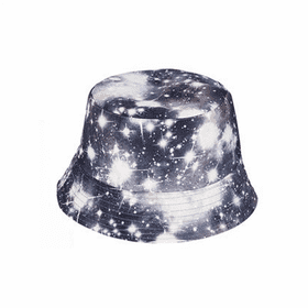 Cosmic Starry Bucket Hat PNG