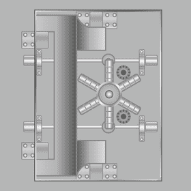 Bathroom Vault Secure Your Privacy PNG