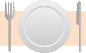 Elegant White Tableware Set for Dining PNG