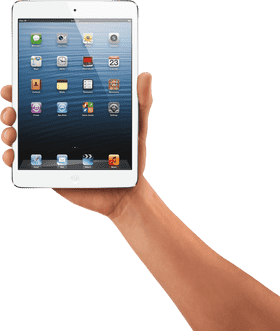 Handheld Tablet for On-the-Go Connectivity PNG