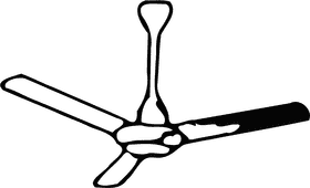 Elegant Design Ceiling Fan for Modern Interiors PNG