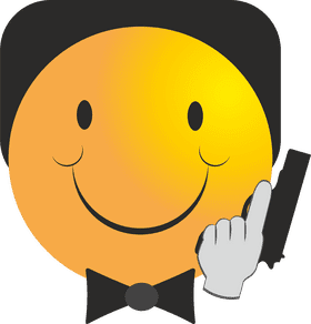Smiley Detective The Cheerful Sleuth PNG
